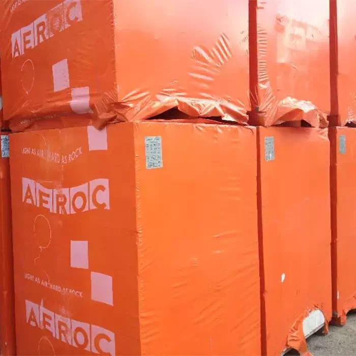 Газобетон Аэрок D400 паз-гребень 375х250х625 мм производство