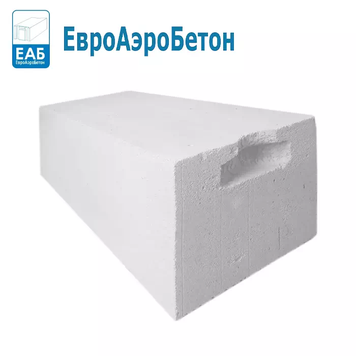 Газобетон ЕАБ D400 375х250х625 мм